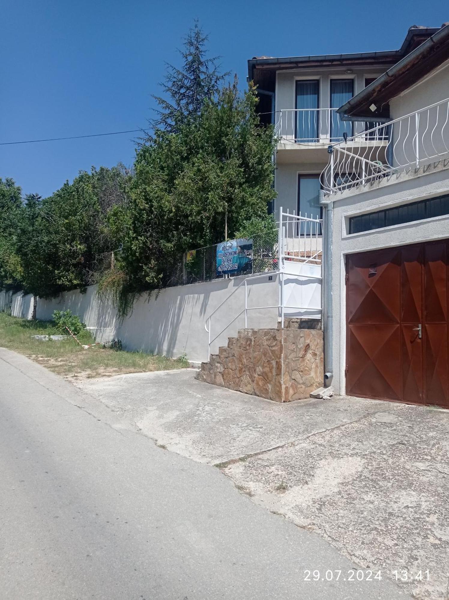 Villa Dechkoni Kavarna Exteriör bild
